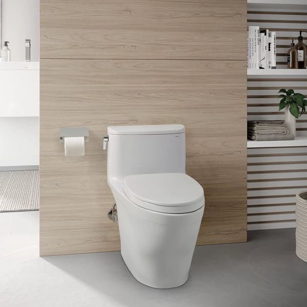 TOTO Nexus One-Piece Skirted Toilet with SS124 SoftClose Seat