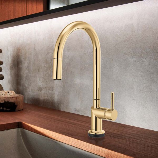 Brizo Odin Pull-Down Kitchen Faucet With Swivel Spout, DIAMOND