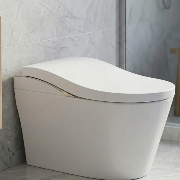 TOTO WASHLET+ RP D-Shape Bidet Seat, Cotton White - SW4547AT60#01