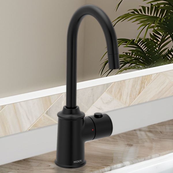 Moen SIP Modern Instant Hot Water Beverage Faucet, Single-Knob