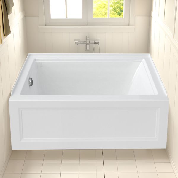 American Standard Town Square S 60in x32in Acrylic Tub with Built