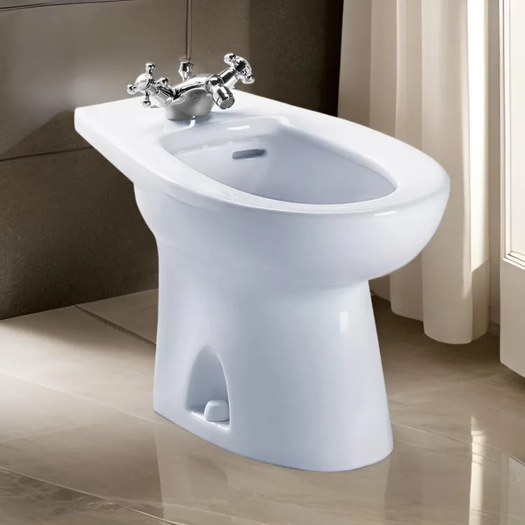 Toto BT500AR Cotton White Piedmont Bidet, Deck Mount
