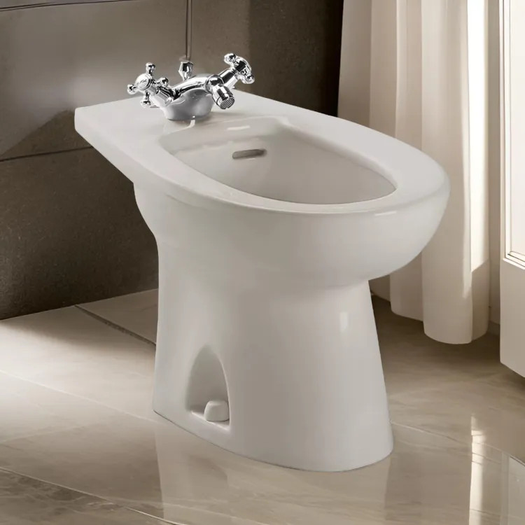 Toto BT500AR Bone Piedmont Bidet, Deck Mount