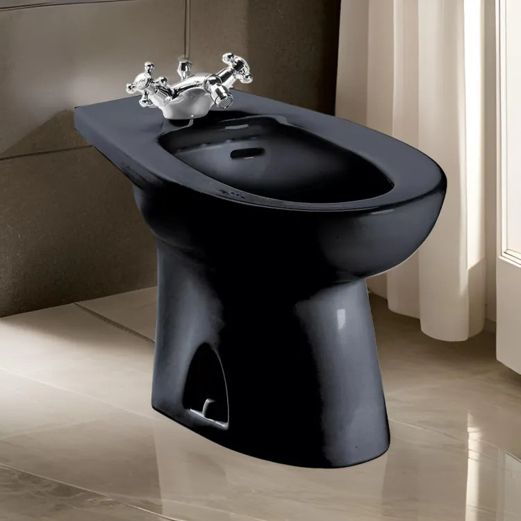 Toto BT500AR Ebony Piedmont Bidet, Deck Mount