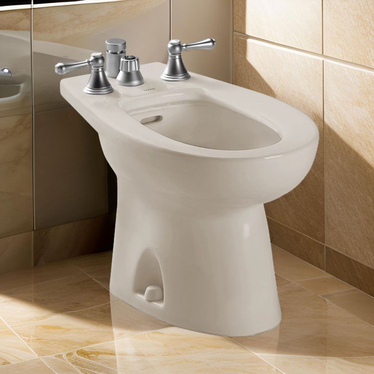 Toto BT500B Bone Piedmont Bidet Vertical Spray