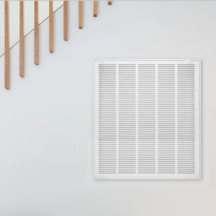 RETURN FILTER GRILLE 20x30 Zoll - Weiß, Flach Geprägt, Für Einfache Luftströmung