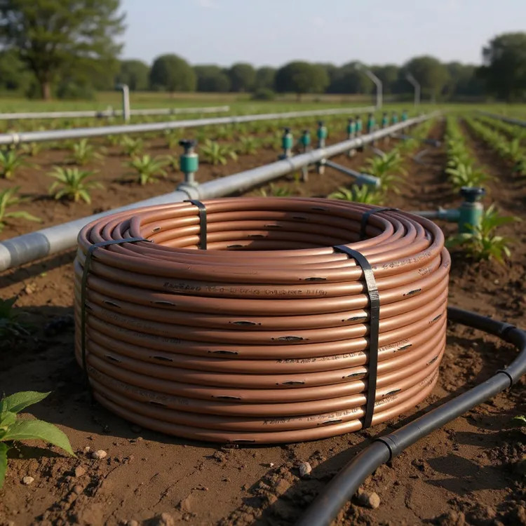 Rain Bird XFS0612500 - 1/2" Subsurface Dripline - Copper Shield, 0.6 GPH, 12" Spacing, 500 ft. Coil