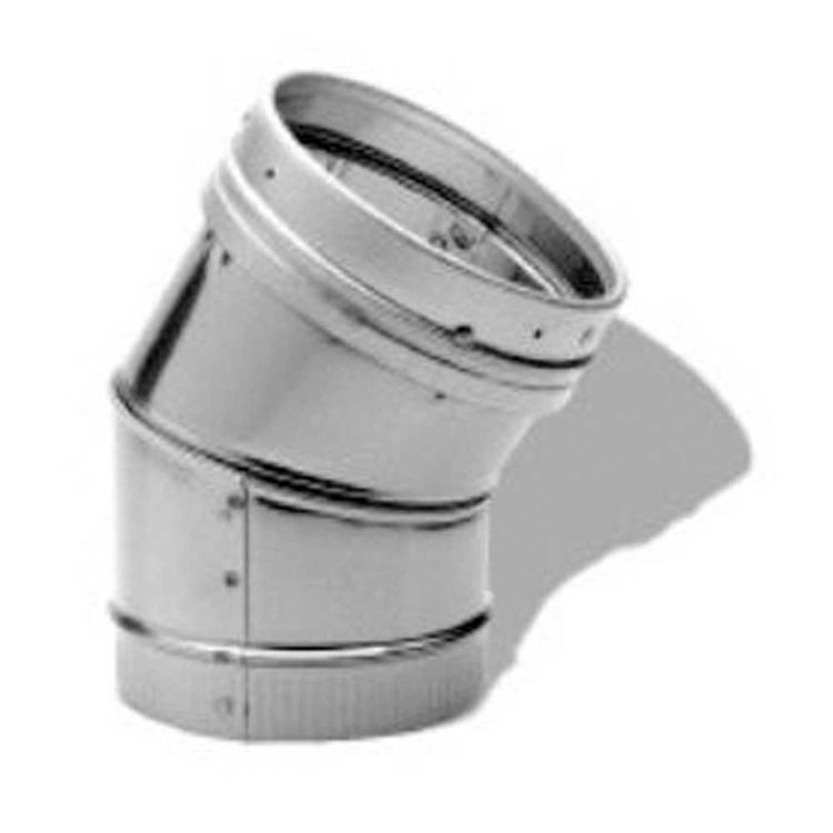 DuraVent 8DLR-E30SS DuraLiner 30-Degree Stainless Steel Elbow, 8" (4830)