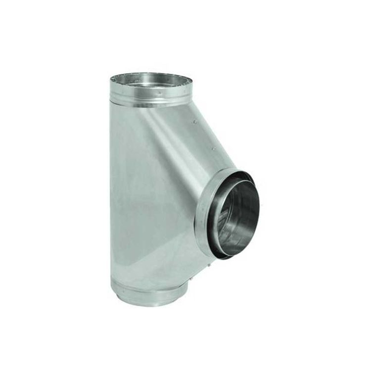 M&G DuraVent W2-WBT10 FasNSeal Double Wall Wide Mouth Boot Tee, 10-inch
