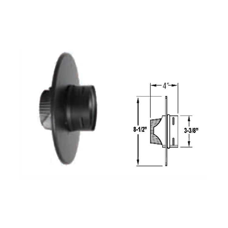 DuraVent 3PVP-FTC PelletVent Pro 3-Inch Flex Trim Collar