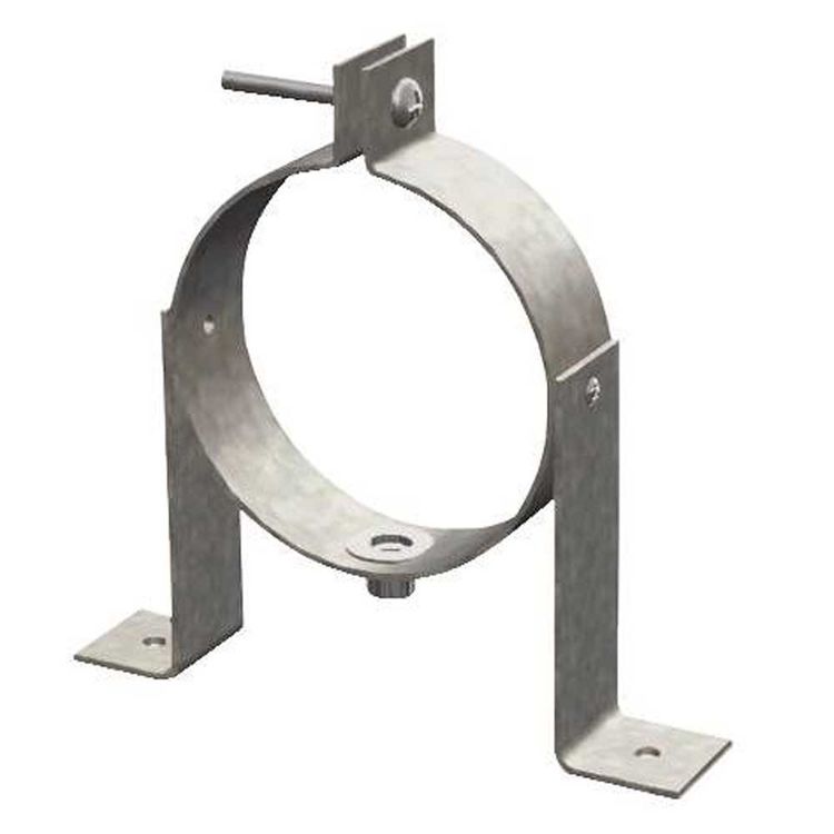 M&G DuraVent 8" PolyPro 8x10" Double Wall - Wall Strap - 8PPS-WSMDW