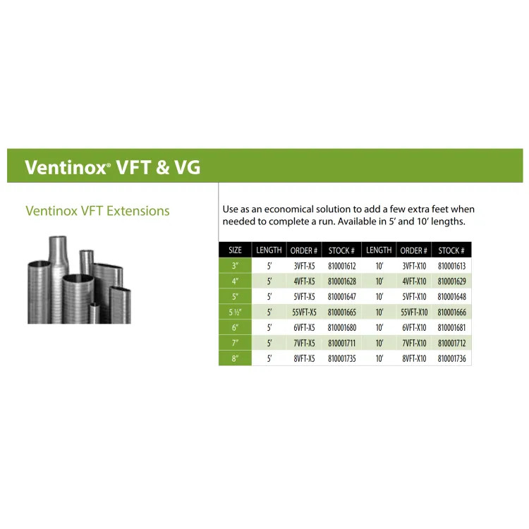 DURAVENT 5VFT-X10