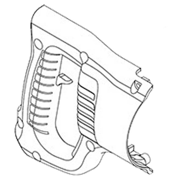Milwaukee 31-44-2505 Left Handle Half/6520-01 