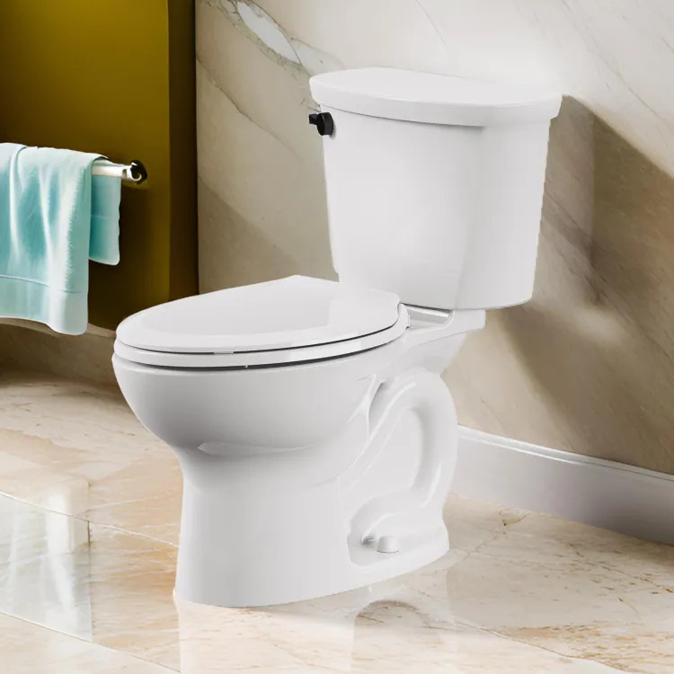 American Standard Cadet PRO Elongated Toilet Bowl Only, Chair Height,  2-1/2-Inch Sensor Module, Vitreous China, White - 3517A.101.020