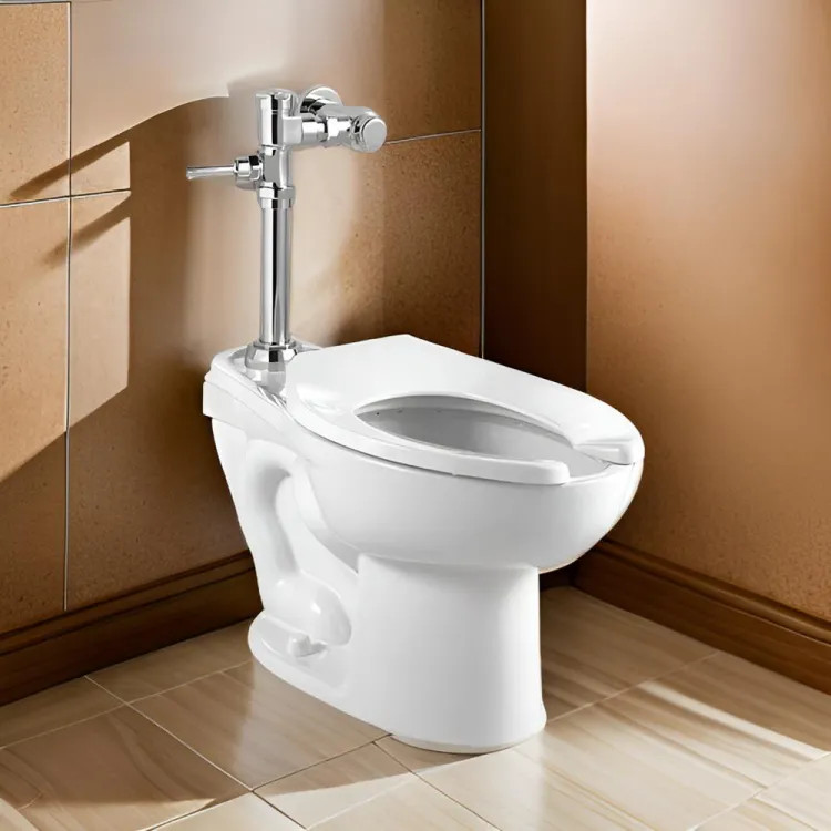 American Standard Madera Flowise Manual Flush Toilet, 1.28 GPF, ADA, White - 2857.128.020
