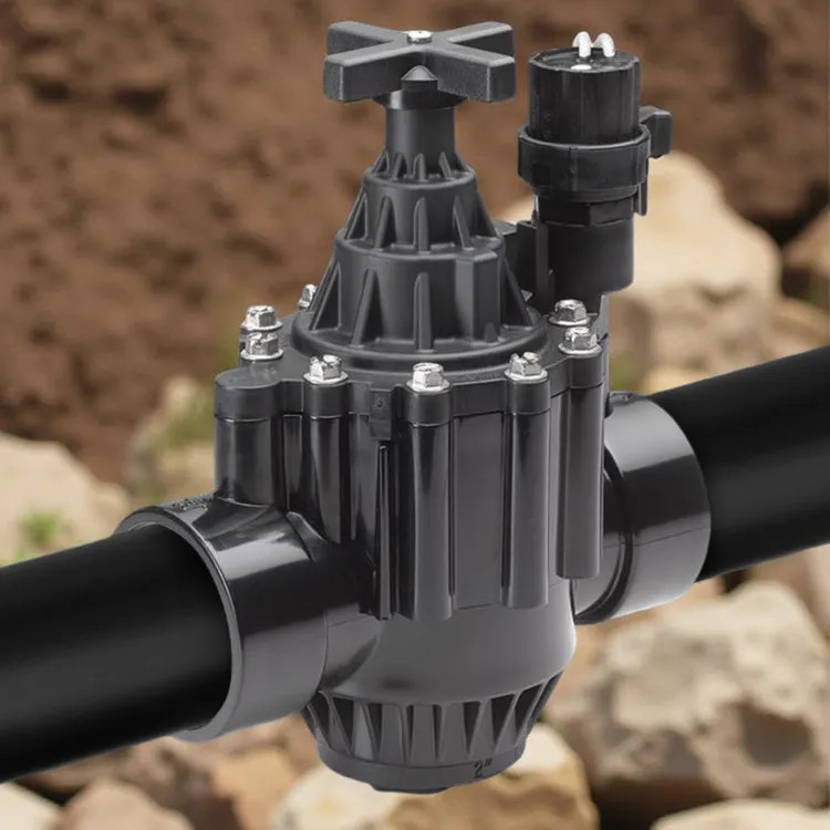 Rain Bird 2" Inlet Inline Irrigation Valve for Residential/Commercial Systems, Plastic - 200PGA (B30510)