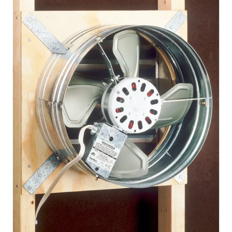 Broan-NuTone 760 or 1020 CFM Powered Ventilator Fan for Attic and Garage, Gable Mounted - 353