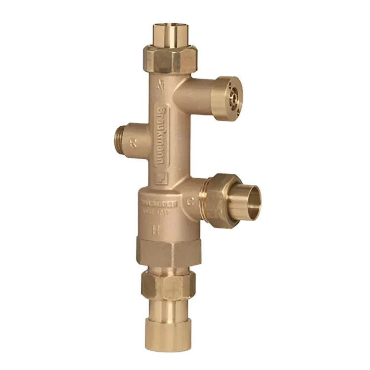 HONEYWELL AMX101-US-1LF AMX LEAD FREE MIXING VALVE 3/4 INCH UNION SWT 70-145F