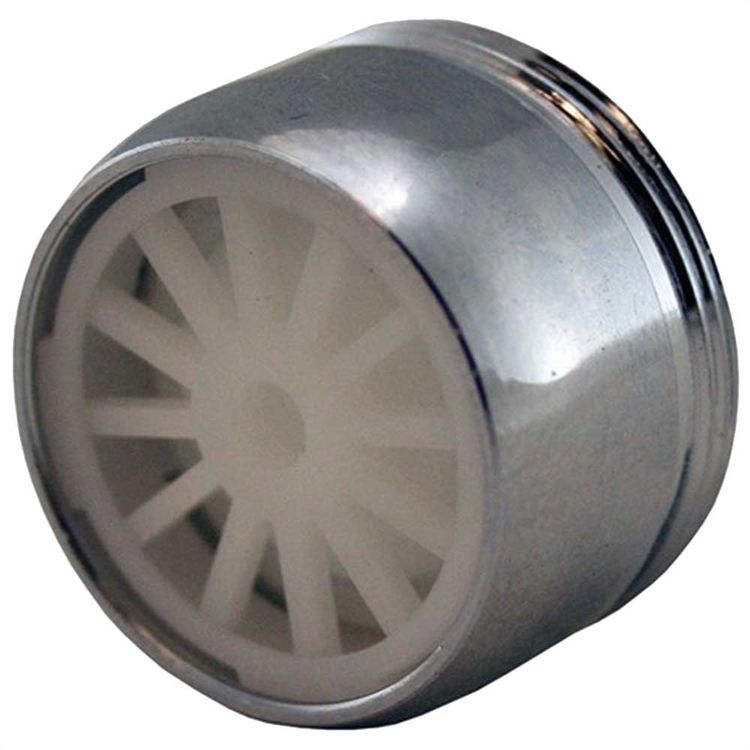 Jones Stephens A01010 Non-Slotted Full Flow Aerator, Dual-Thread