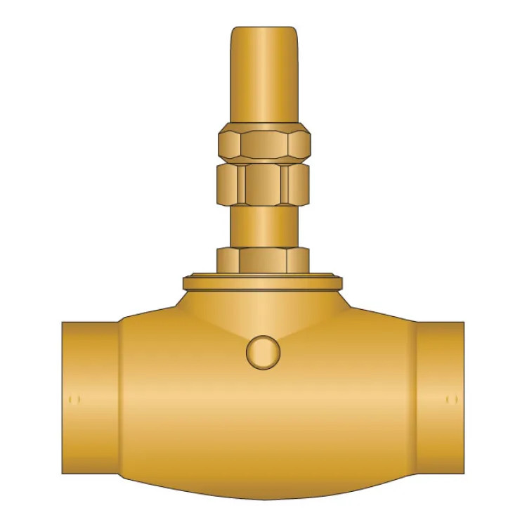 HEATLINK 62325 STRAIGHT BALANCING VALVE 1" F/SWEAT