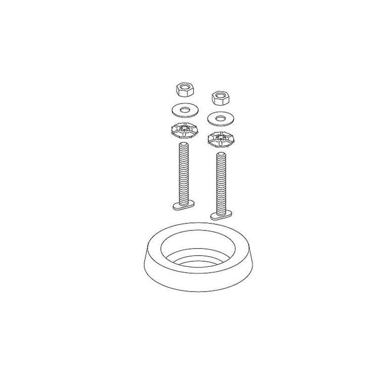 Delta RP74373 Large Wax Ring And Mounting Hardware