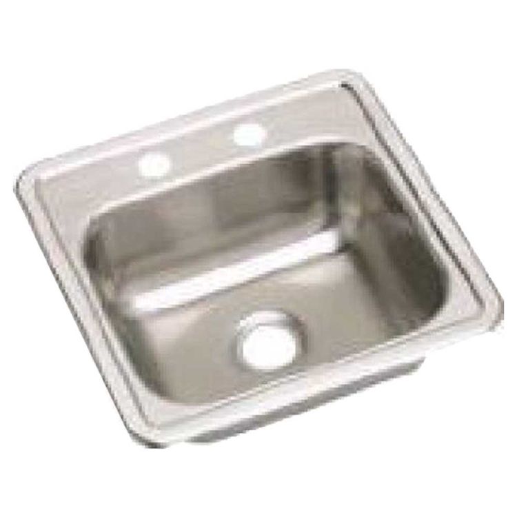 Elkay KW1011515X 23 Gauge 15" X 15" X 5.125" Single Bowl Bar/prep Sink