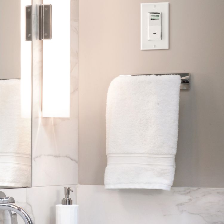 Broan-NuTone Sensaire Humidity Sensing Wall Control, White - 82W