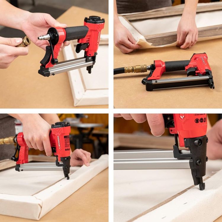 Arrow Pneumatic Staple Gun, 1/4 - 9/16 in, 20 ga, 100 Staple - PT50