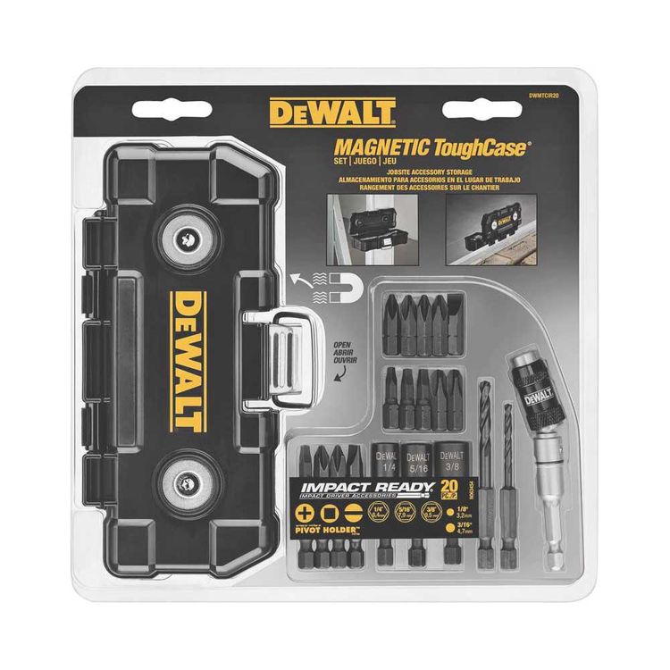 Impact Ready DWMTCIR20 Heavy Duty Magnetic Tough Case Set, 20 Pieces