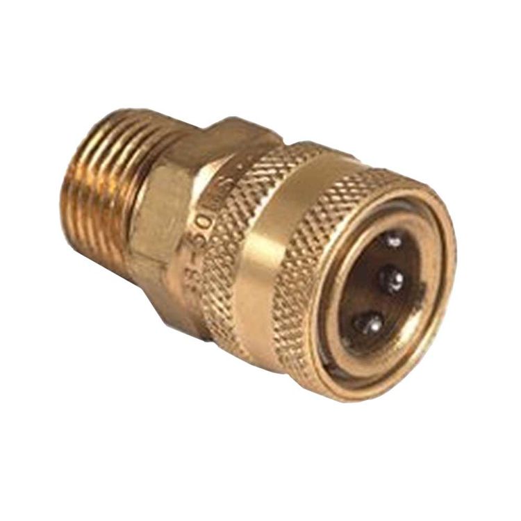 MI-T-M AW-0017-0029 Quick Connect Adapter, 3/8 in Socket X 1/2 in MNPT