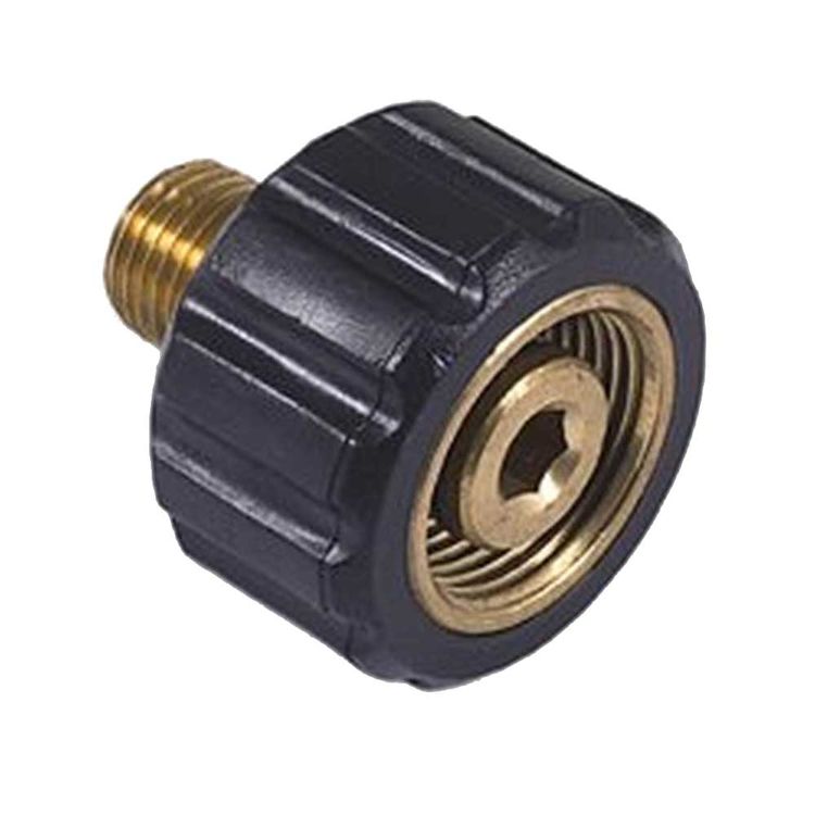 MI-T-M AW-0023-0487 Screw Coupler, 1/4 in MNPT X M22