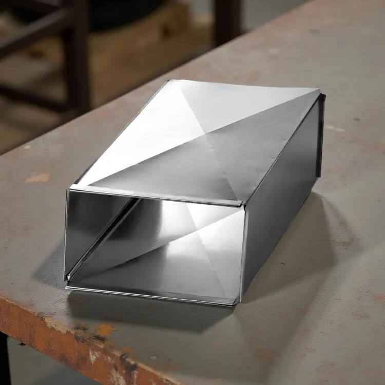 24" x 8" x 5' Galvanized Rectangular Trunk Duct
