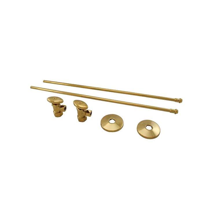 Jones Stephens S10361 Chrome 5/8" Od Angle Lavatory Supply Kit