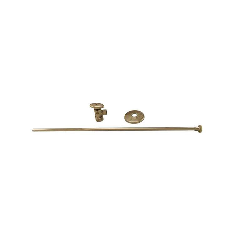 Jones Stephens S1037PS Polished Stainless Closet Supply and Stop Kit