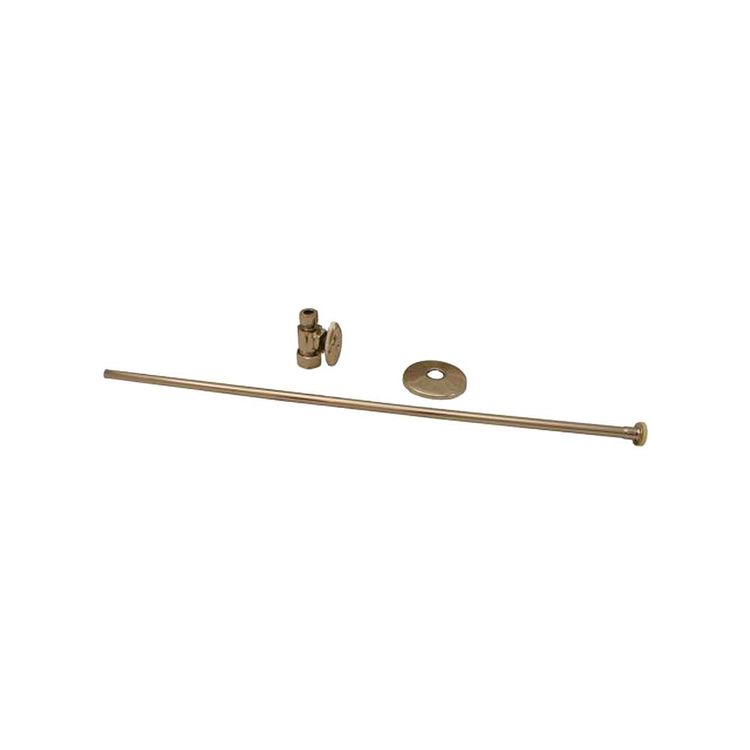 Jones Stephens S1038PS Polished Stainless Closet Supply and Stop Kit