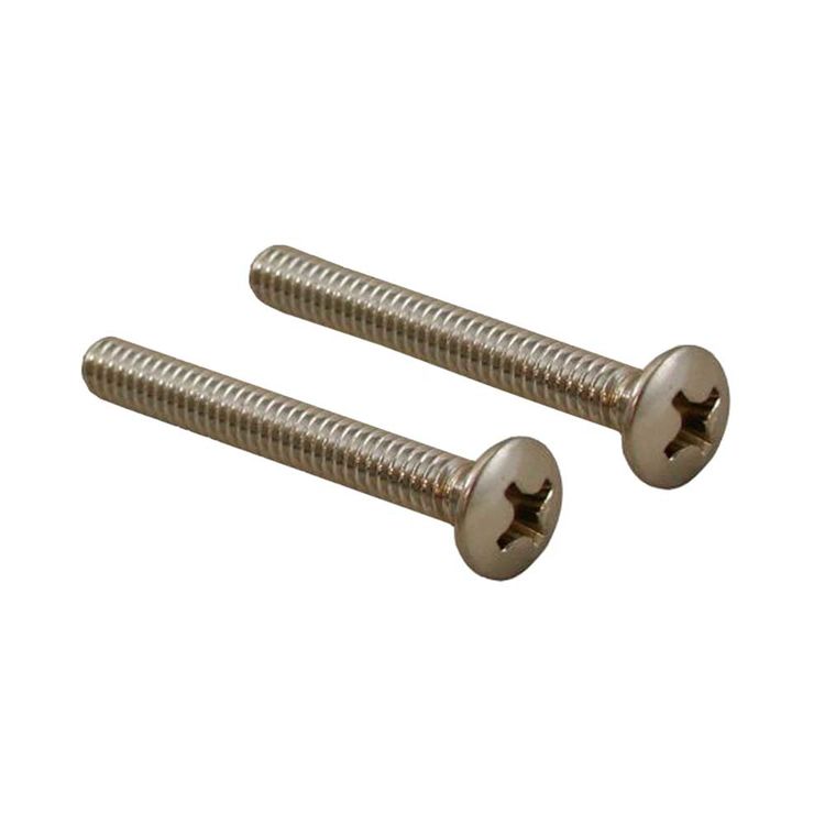 Jones Stephens T0521BS Screws For Overflow Plate, Brushed Stainless 