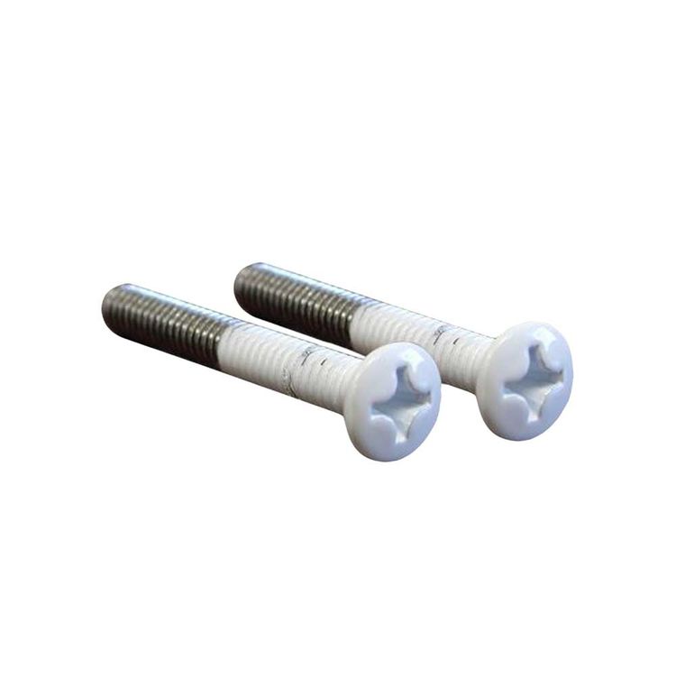 Jones Stephens T0521PW Screws For Overflow Plate, Polar White