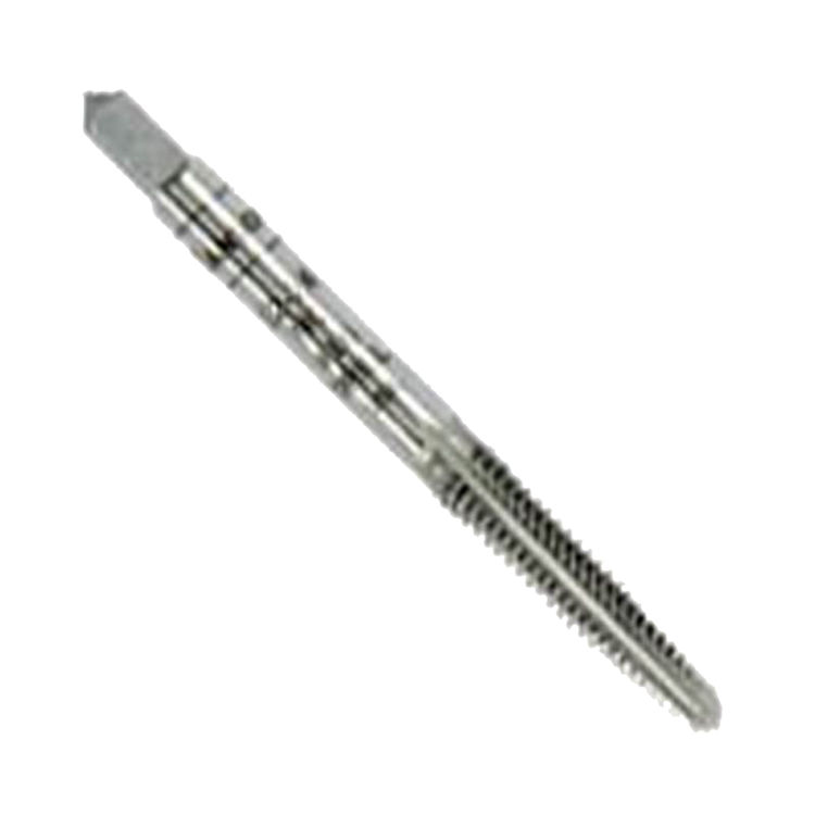 Hanson 1788667 Fractional Self-Aligning Taper Tap, NO 8-32 NC, High Carbon Steel
