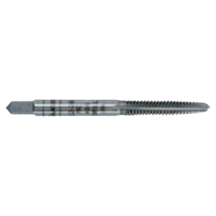 Hanson 1791176 Fractional Self-Aligning Taper Tap, 7/16-14 NC, High Carbon Steel