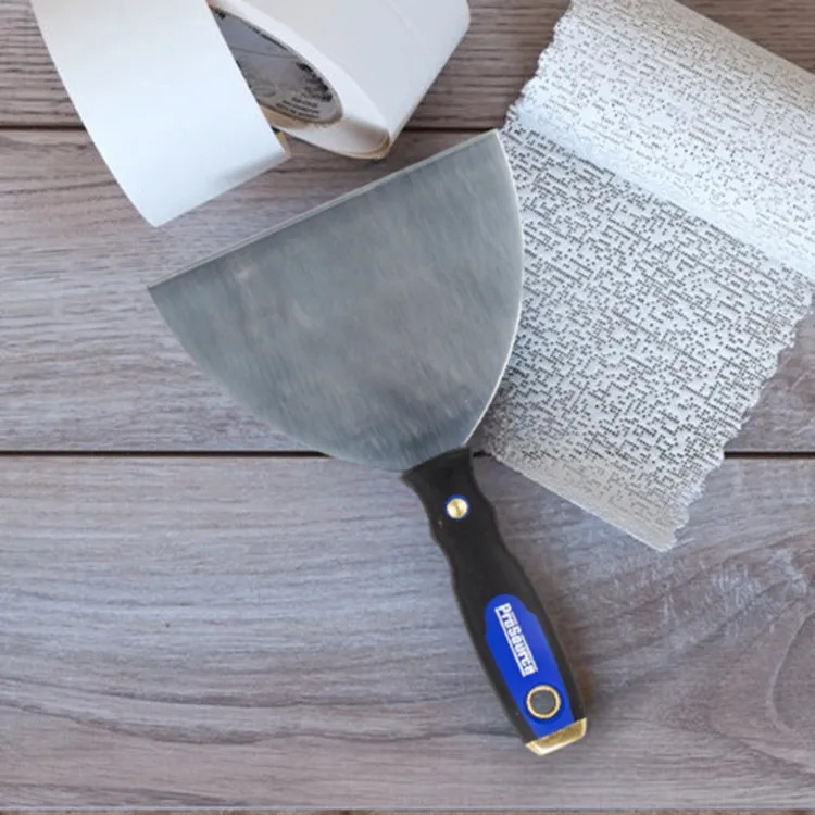 ProSource Joint Knife with 4-1/4" x 6" Full-Tang HCS Blade, Dura-Grip Handle - 03330 