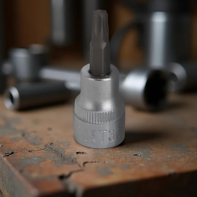 Vulcan T30 Fractional Star Bit Socket with 3/8" Drive, SAE/Metric - 3505001920