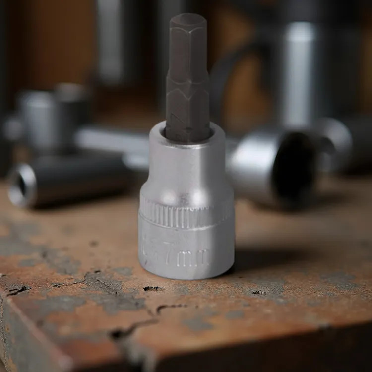 Vulcan 7mm Hex Bit Socket with 3/8" Drive, Metric - 3506007421