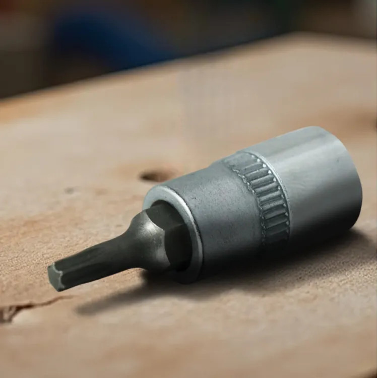 Vulcan 3/4" T10 Star Bit Socket with 1/4" Drive, Chrome Vanadium Steel - 55050026SD 
