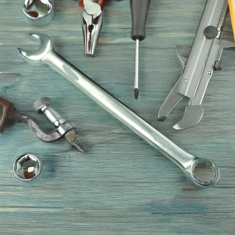 Vulcan Combination Wrench, SAE, 1-13/16" Head, Chrome Vanadium Steel - MT1-13/16