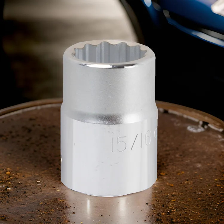 Vulcan 15/16" 12-Point Socket with 3/4" Drive Size, Chrome Vanadium Steel - MT-SS6030
