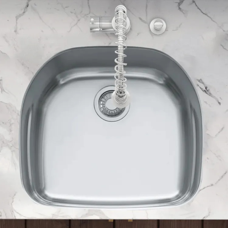 Franke Prestige 22" x 20" Undermount Single-Bowl Kitchen Sink, Stainless Steel - PRX11021 (122.0170.020)