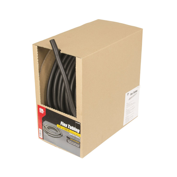 GB-Gardner Bender FLX-5010B Split Flex Tubing, Polypropylene, 1/2 Inch Dia.