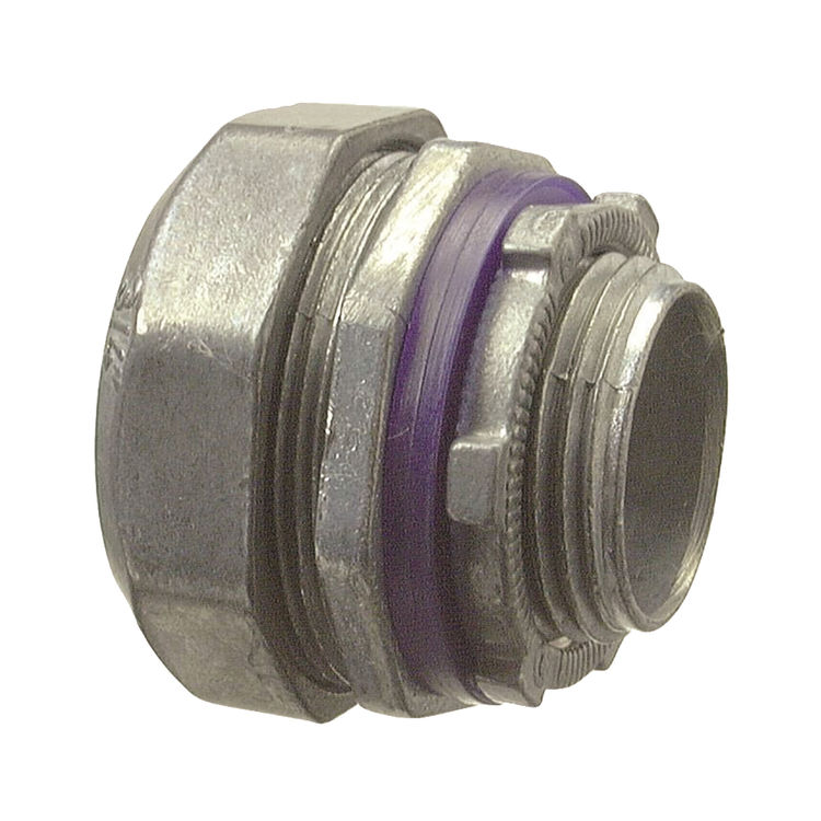 Halex 16212B Multi-Piece Liquid Tight Conduit Connector, 1-1/4 in Flexible, Die Cast Zinc