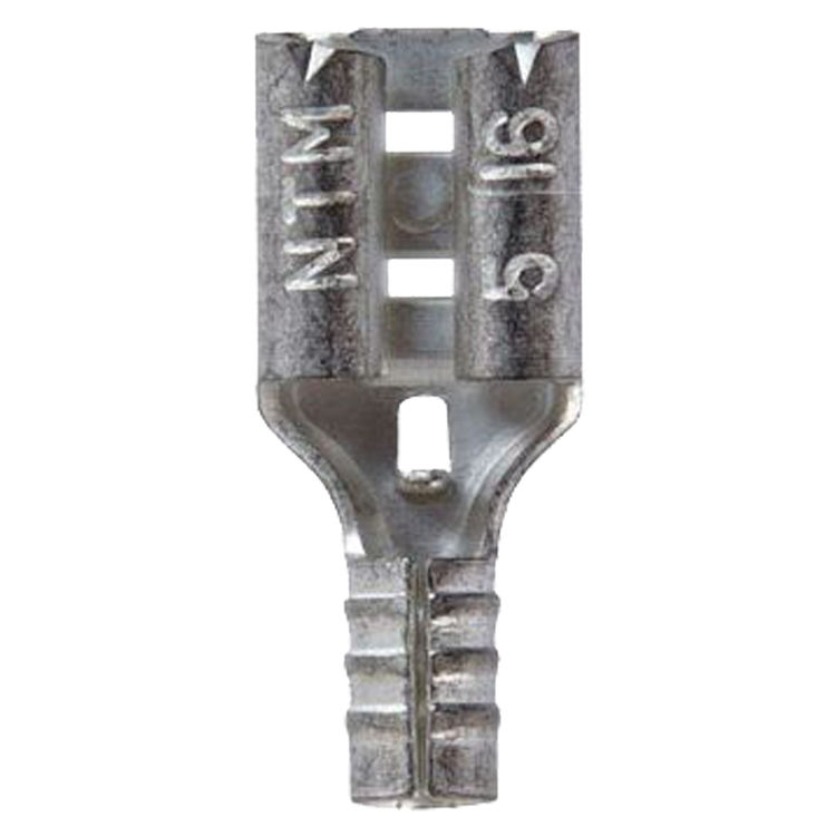 Jandorf 60943 Disconnect Terminal, 22 - 18 AWG, Non-Insulated, Tin Plated Copper