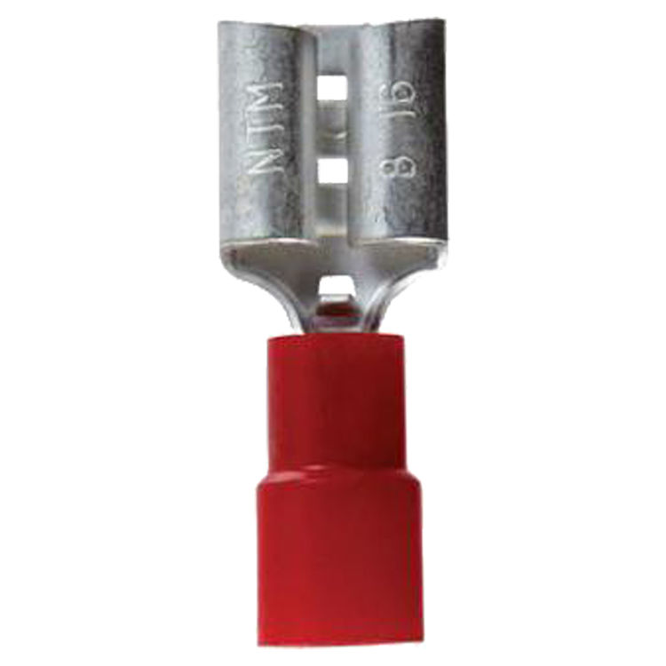 Jandorf 60947 Disconnect Terminal, 22 - 18 AWG, Insulated, Tin Plated Copper